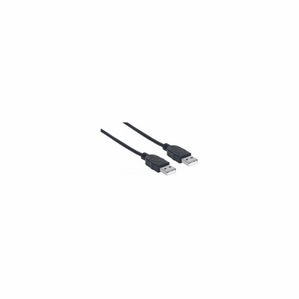 MANHATTAN kabel USB 2.0, Type-A Male to Type-A Male, 1m, ...