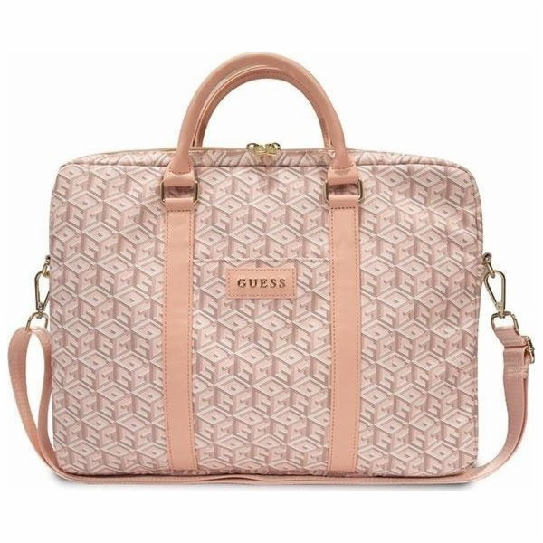 Guess PU G Cube Computer Bag 15/16" Pink 3666339113001 Gu...
