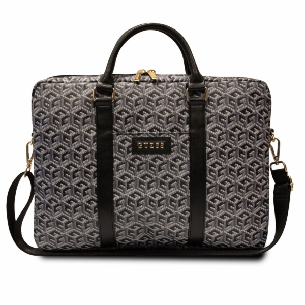 Guess PU G Cube Computer Bag 15/16" Black Nové