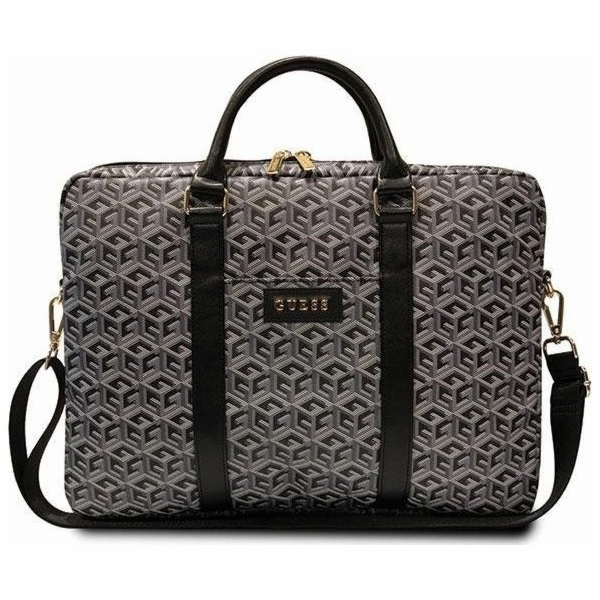 Guess PU G Cube Computer Bag 15/16" Black Nové