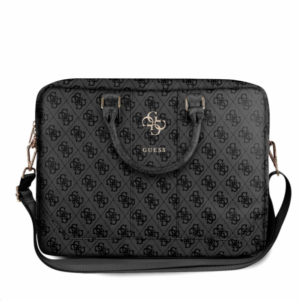 Guess PU 4G Metal Logo Computer Bag 15/16" Grey Nové