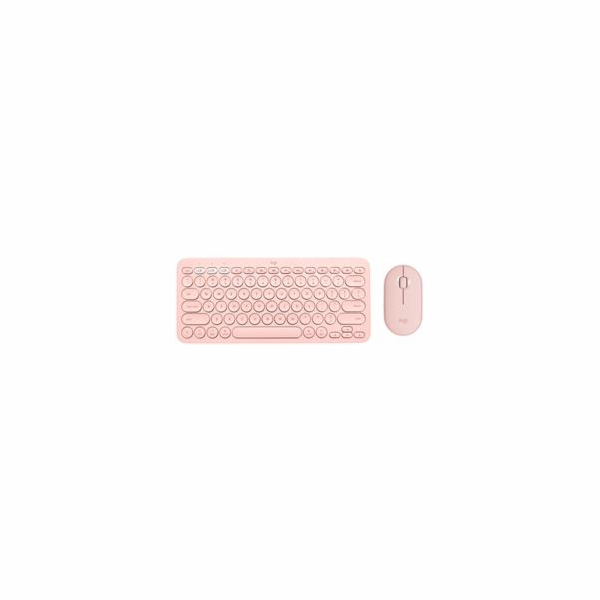 Logitech Pebble 2 Combo - TONAL ROSE - US INT L - 2.4GHZ/...