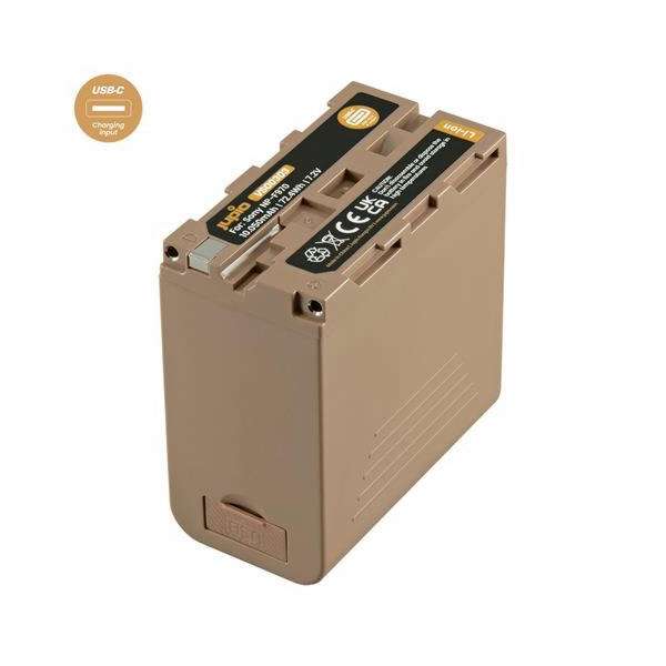 Baterie Jupio NP-F970 *ULTRA C* 10050mAh s USB-C vstupem ...