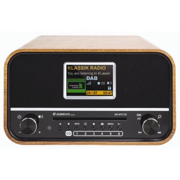 Albrecht DR 870 CD Seniorenradio