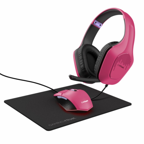 TRUST Sada sluchátka + myš + mousepad GXT 790 3v1 Gaming ...