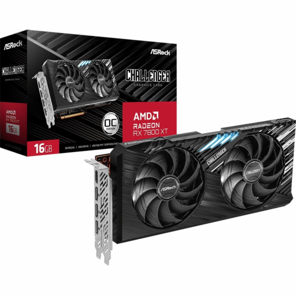 ASRock Radeon RX 7800 XT Challenger OC 16GB GDDR6 90-GA4S...