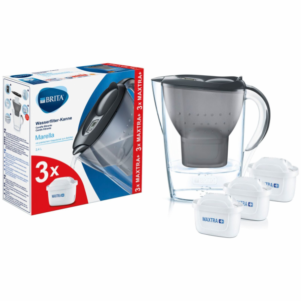 Brita startovací sada Marella graphite vč. 3 Maxtra