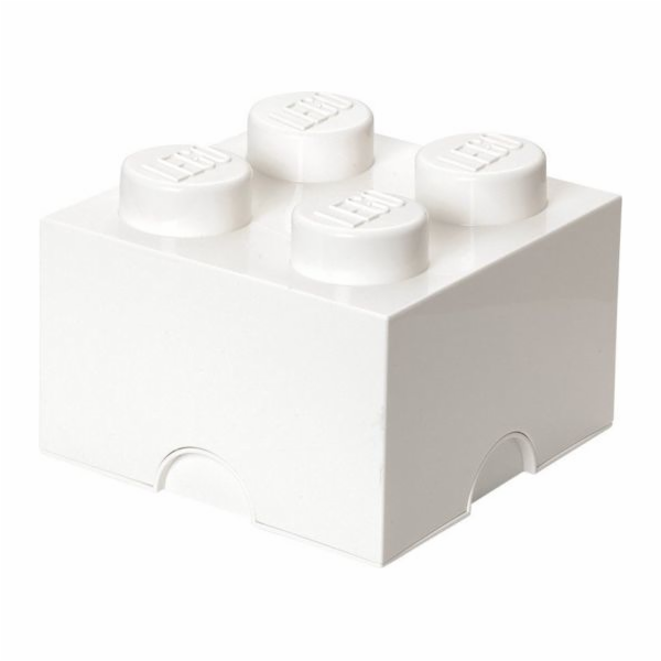 LEGO Storage Brick 4 bílá, úložný box