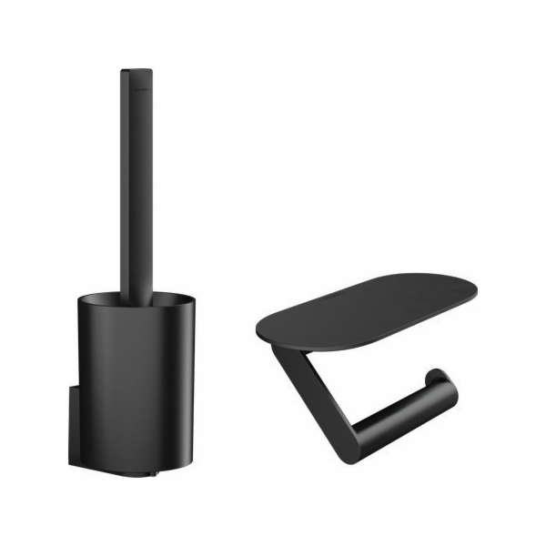 Hansgrohe WC sada, matná černá 27969670