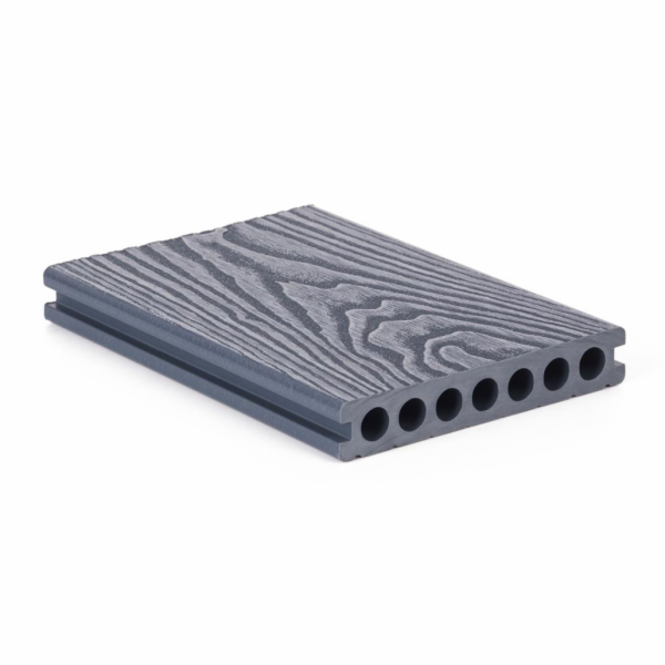 Terasové prkno G21 2,5 x 14,8 x 300 cm, Silver Wood s kul...