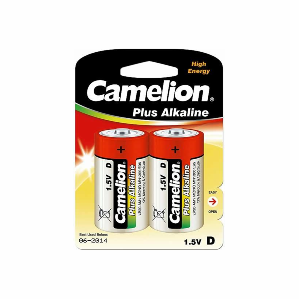 CAMELION Batérie alkalické PLUS D 2ksLR20 1.5V LR2