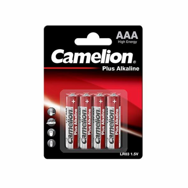 CAMELION Batérie alkalické PLUS AAA 4ks LR03-BP4