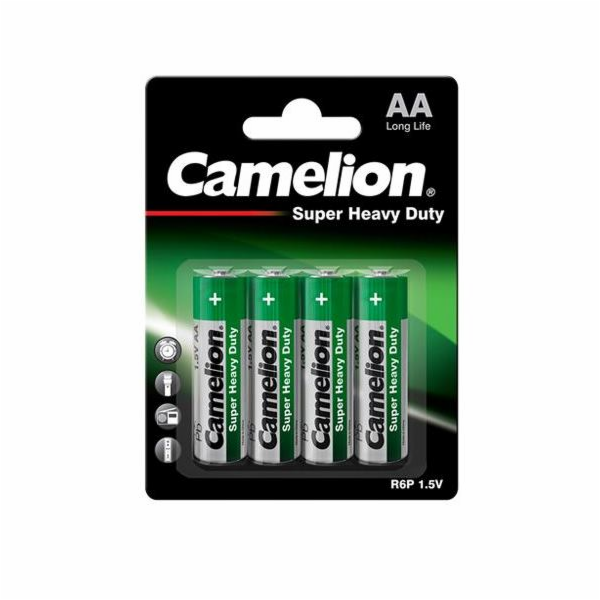 CAMELION Batérie SUPER HD zink-chlorid AA 4ks R06