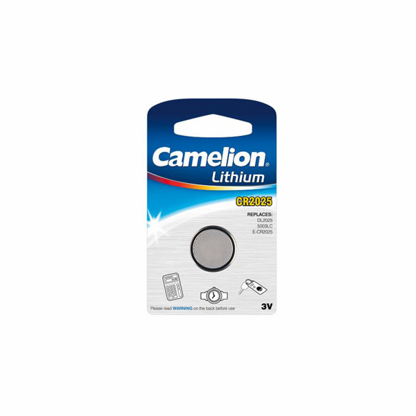 CAMELION Batéria LITHIUM CR2025 1ks CR2025-BP1