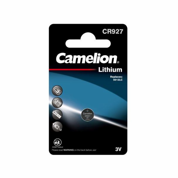 CAMELION CR927, Lítiová batéria, 3.0V 30 mAh 1ks