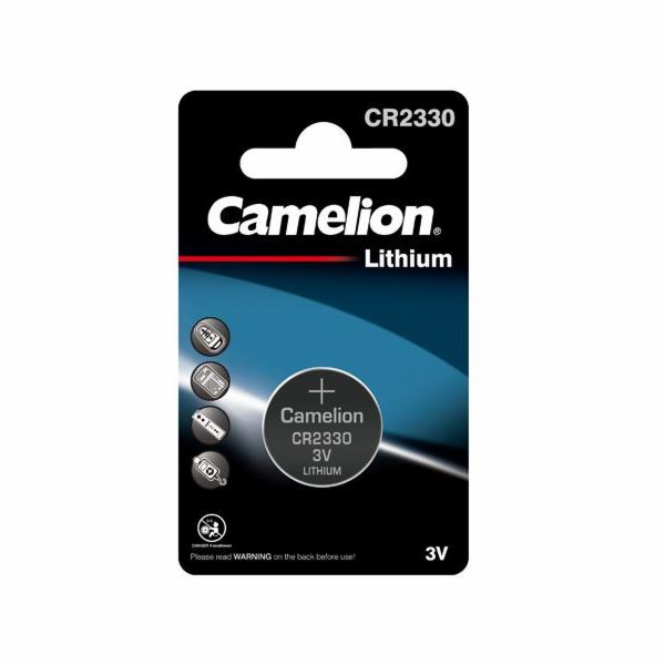 CAMELION CR2330, Lithiová baterie, 3.0V 270 mAh 1ks