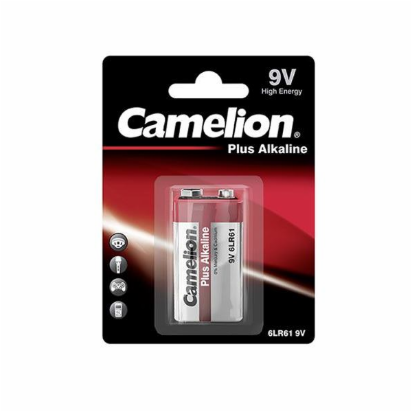 CAMELION Batéria alkalická PLUS Block 9V 1ks 6LR61