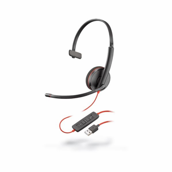 PLANTRONICS Slúchadlá s mikrofónom C3210 USB-A