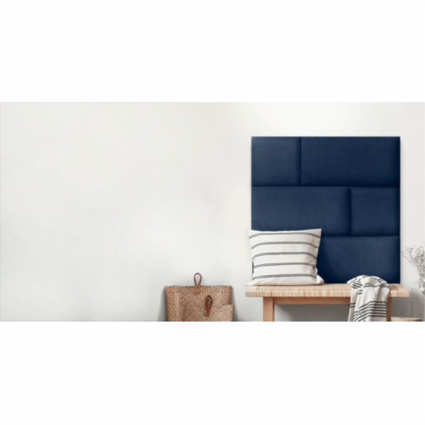 Textilní panel MOLLIS MO-PK-30x30B1-R81, modrý