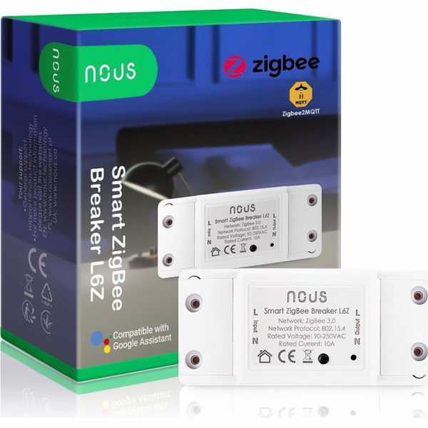 NOUS L6Z, Tuya/ZigBee SMART Breaker, přepínač