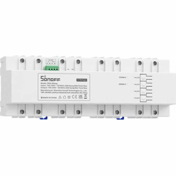 SONOFF SPM 4-Relays eWeLink, Měřič spotřeby