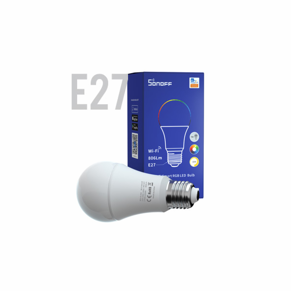 SONOFF B05-BL, eWeLink Smart Žárovka E27, RGB