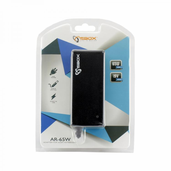 SBOX AR-65W, Adaptér pro notebooky ACER 65W