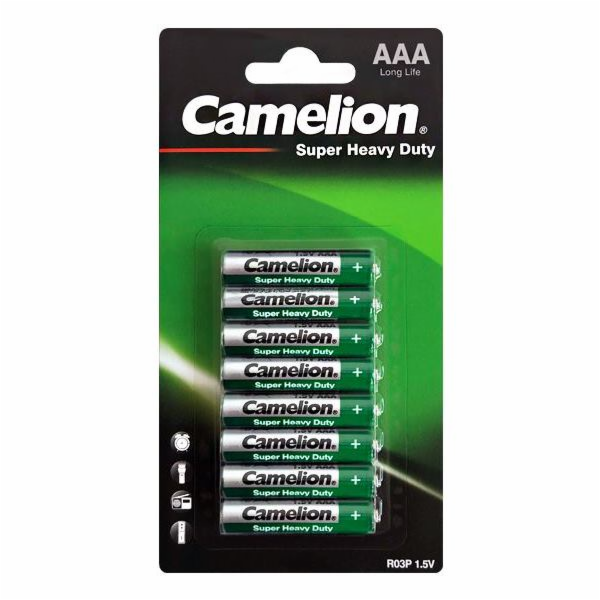 CAMELION Batérie SUPER HD zink-chlorid AAA 8ks