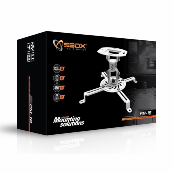 SBOX Ceiling projektor mount PM-18