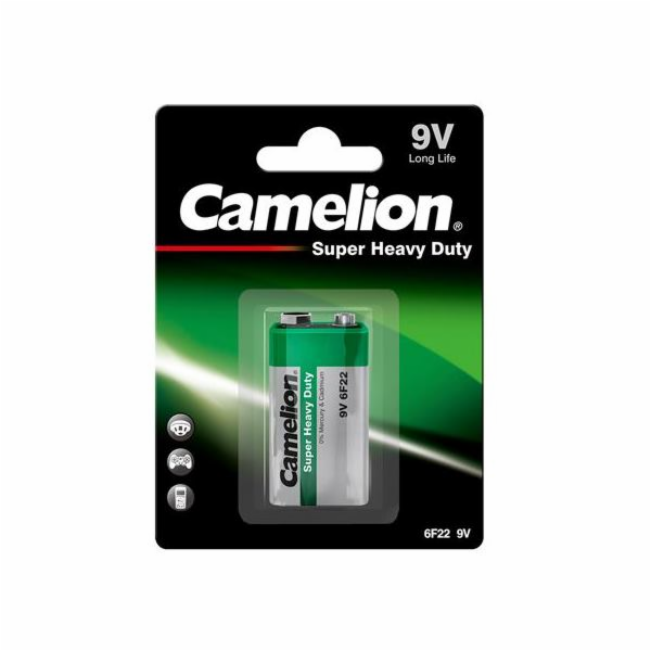 CAMELION Baterie SUPER HD zink-chlorid 9V 1ks 6F22