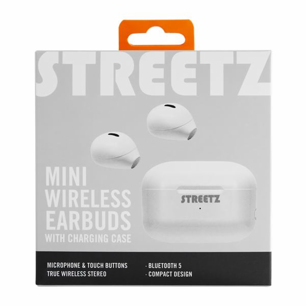 DELTACO STREETZ Mini TWS-114, Bezdrátová sluchátka