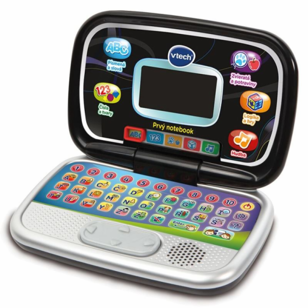 VTECH Můj první notebook - černý SK