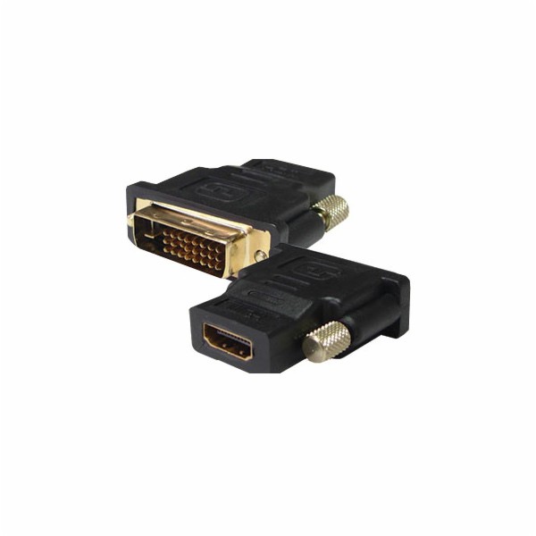 SBOX Redukcia DVI samec (24+1)/HDMI samica