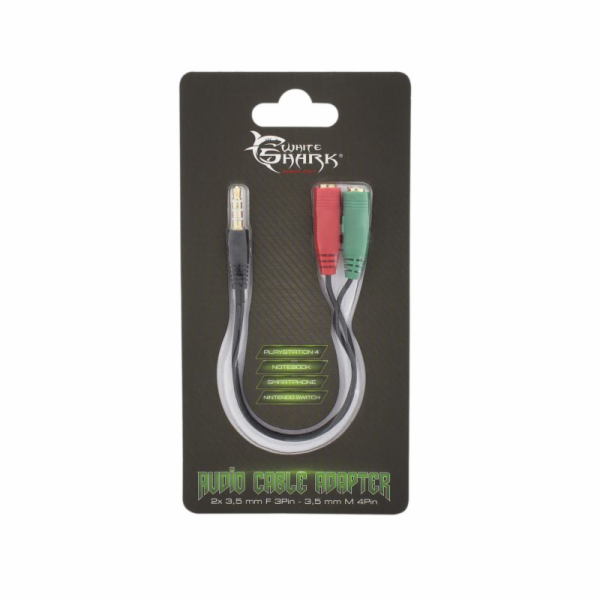 White Shark WS-354P-2X35, Kabel Jack