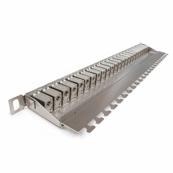 KELINE Patch panel HD, Cat 6A, osazený s 24xKEJ