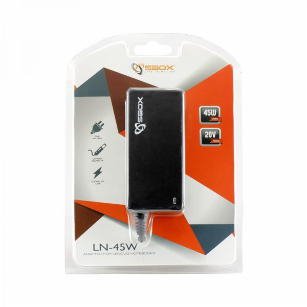 SBOX LN-45W Adaptér pro notebooky LENOVO 45W