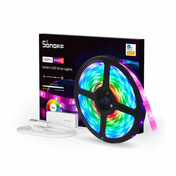 SONOFF L3 Pro, eWeLink Smart LED pásek, 5m