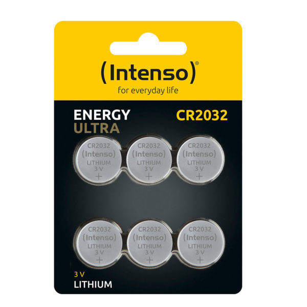 INTENSO Energy Ultra CR2032, Knoflíkové baterie 6ks