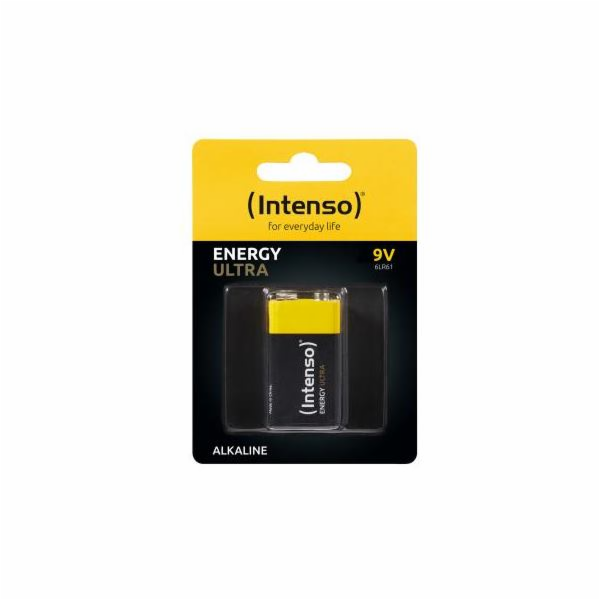 INTENSO Energy Ultra 9V 6LR61, Baterie alkalická