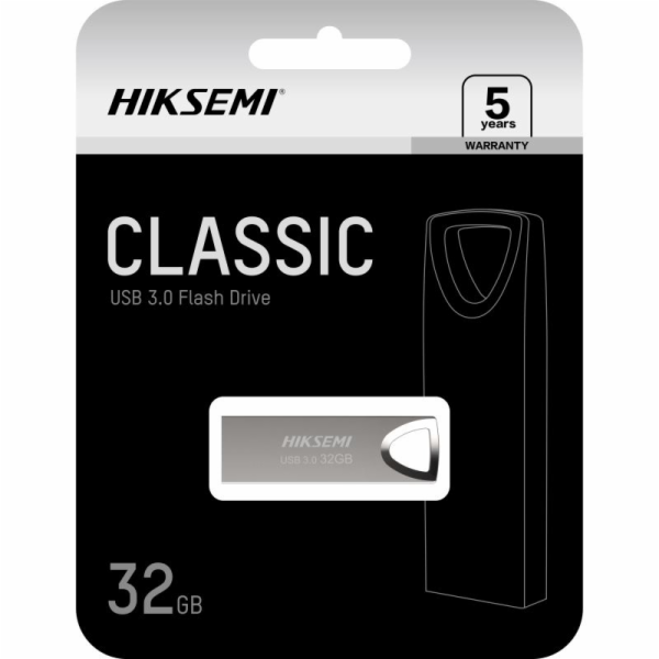 HIKSEMI HS-USB-M200 U3, USB Klíč, 32GB, stříb