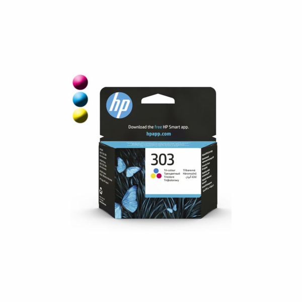 HP 303, Cartridge, CMY