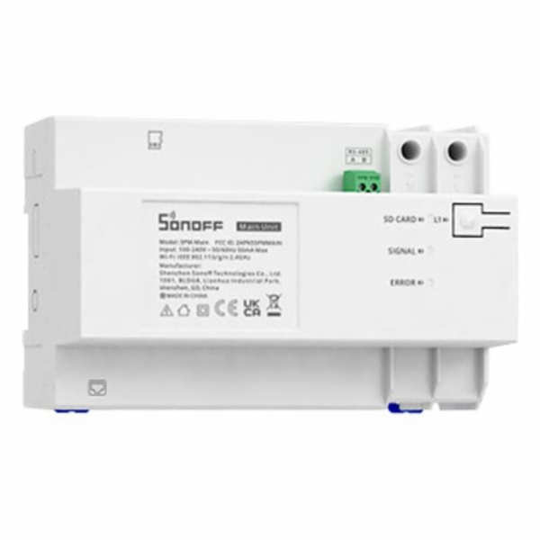 SONOFF SPM - Main, eWeLink Přepínač s měřením spo.