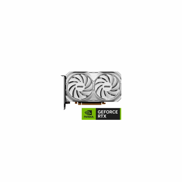 MSI VGA NVIDIA GeForce RTX 4060 VENTUS 2X WHITE 8G OC, 8G...