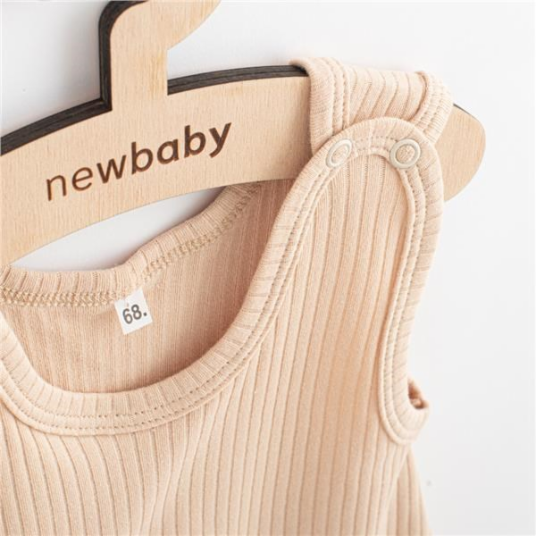 Kojenecké bavlněné dupačky New Baby Practical béžová Vel....
