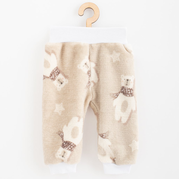 Kojenecké Wellsoft zimní tepláčky New Baby Polar Bear Vel...