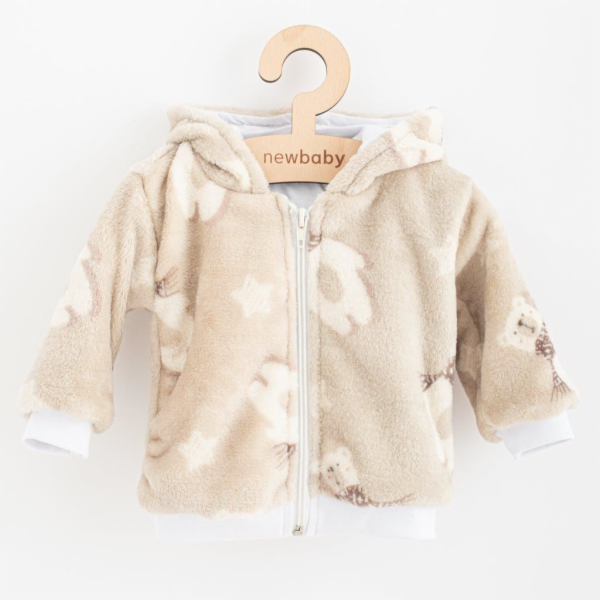 Kojenecká Wellsoft zimní mikinka s kapucí New Baby Polar ...