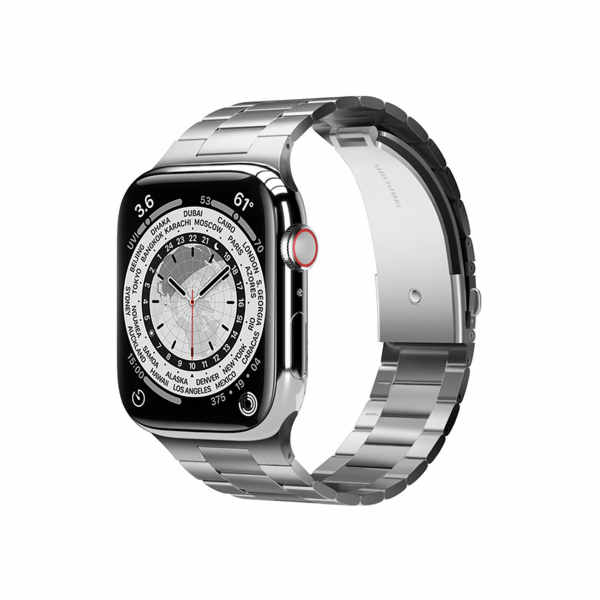 Elago remienok Metal Band pre Apple Watch 40/41/42mm - Si...