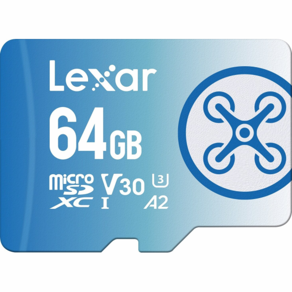 Lexar paměťová karta 64GB FLY High-Performance 1066x micr...
