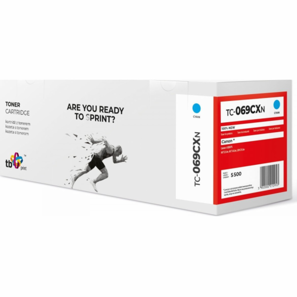 Toner TB komp. s Canon MF752 CRG069H CY