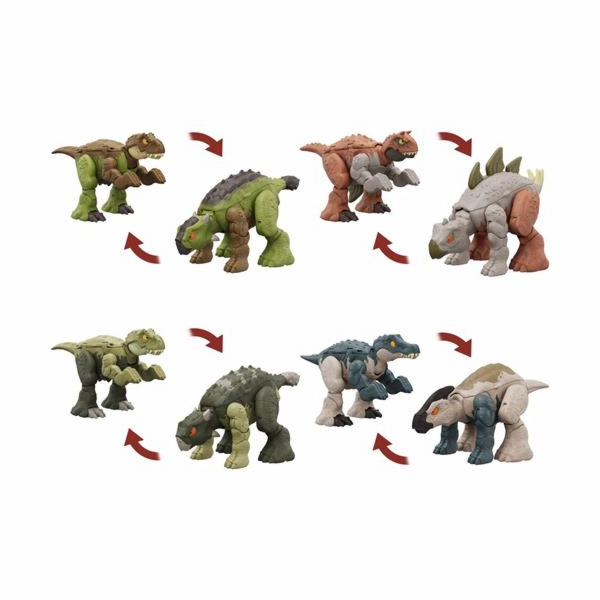 Hračka Mattel JW dinosaurus s transformací 2 v 1 Asst